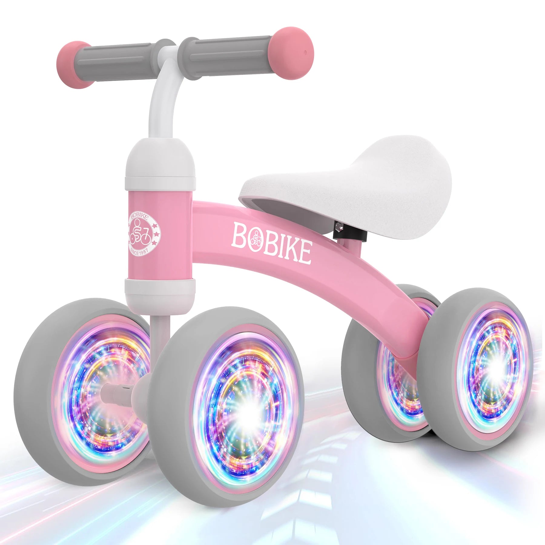 Baby Balance Bike Toys for 12-36 Months Kids Toy Boy and Girls Gifts Toddler Best First Birthday Gift  (Pink)