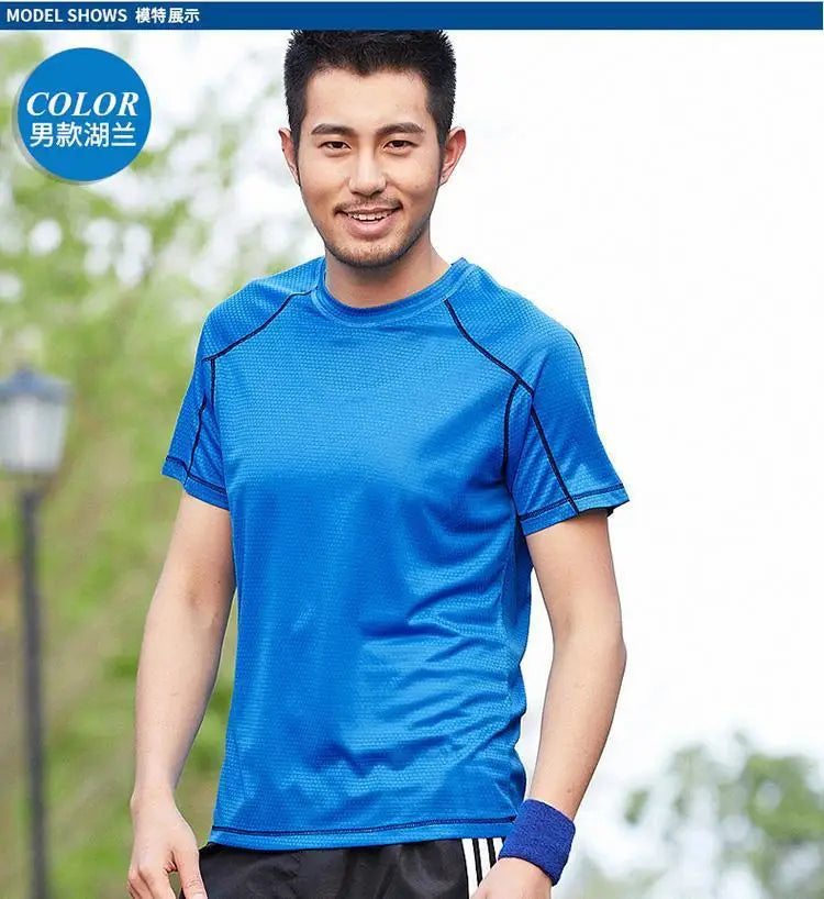 Mens Mesh Short Sleeve Lightweight T-Shirts,Bulk Crew Tees for Guys, Mixed Bright Colors Bulk Pack,Moisture Wicking,10 colors