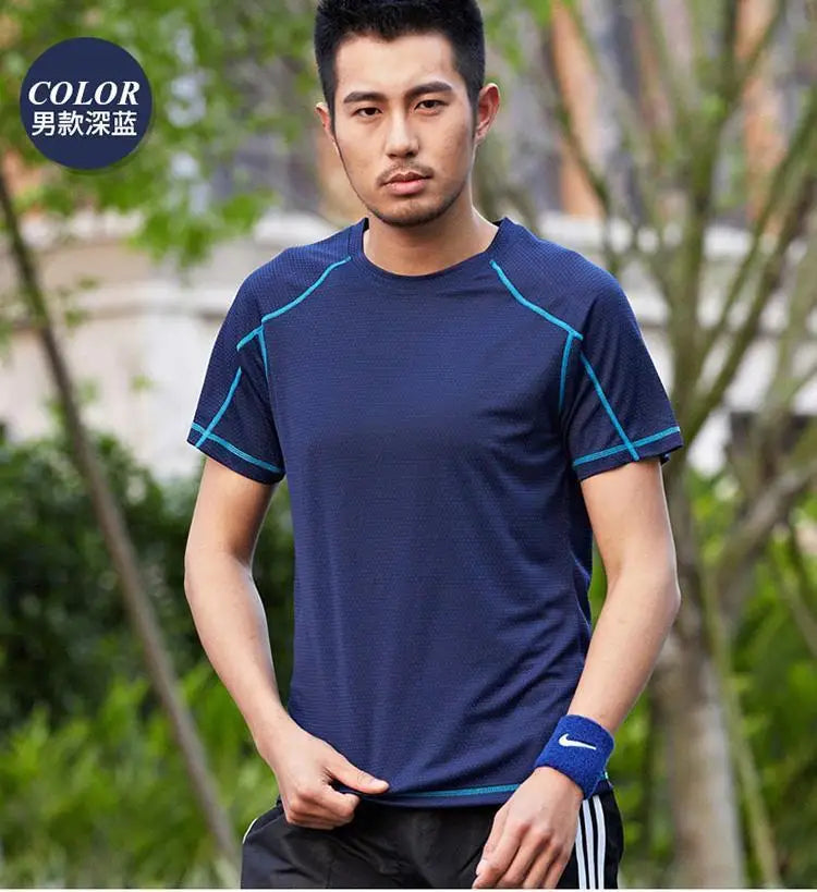 Mens Mesh Short Sleeve Lightweight T-Shirts,Bulk Crew Tees for Guys, Mixed Bright Colors Bulk Pack,Moisture Wicking,10 colors