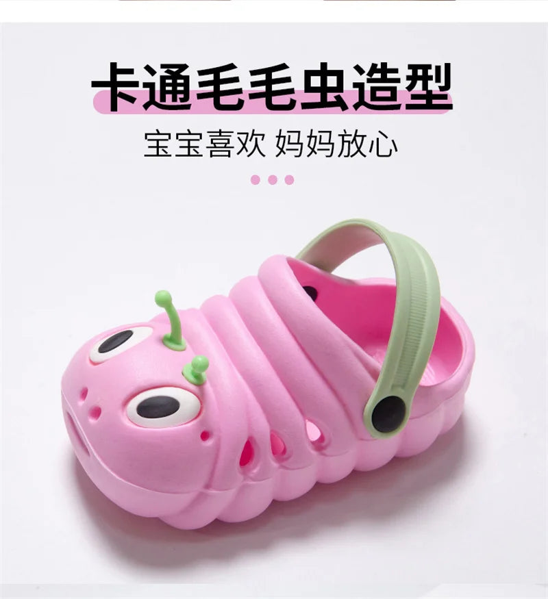 Toddler Kids Slippers Baby Floor Shoes Lightweight Flat Heels Outdoor Summer Infant Boys Girls Beach Pool Wrap Sandals