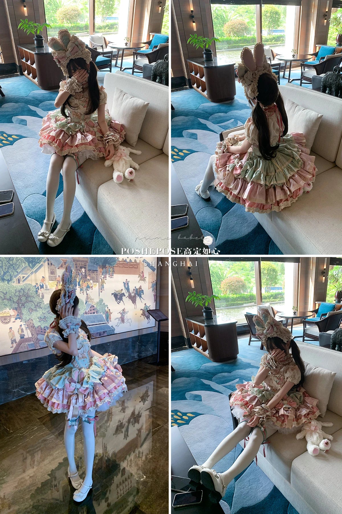 Heavy Industry Elegant Sexy Princess Birthday Dress 3D Big Bow Lace Edge Lace-up Slim Sweet Kawaii Lolita Ball Gown Dress Women