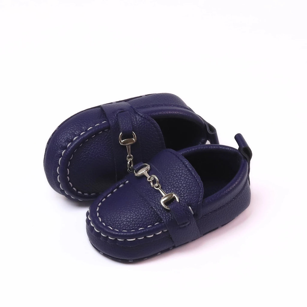 Casual Slip On Low Top Loafer Shoes For Baby Boys, Lightweight Comfortable Non Slip Flat Shoes For Indoor Outdoor Walking, Sprin