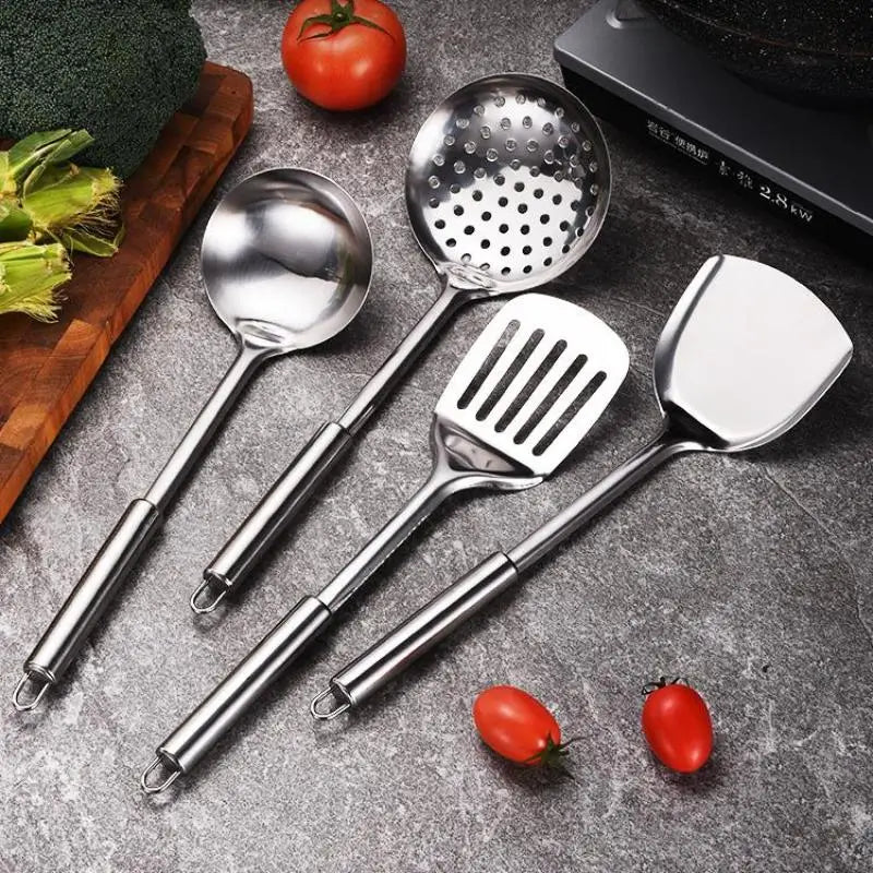 Utensils Dinnerware Cooking Tool Kitchen Gadgets Kitchen Cookware Cooking Utensils Stainless Steel Shovel Soup Spoon Turner