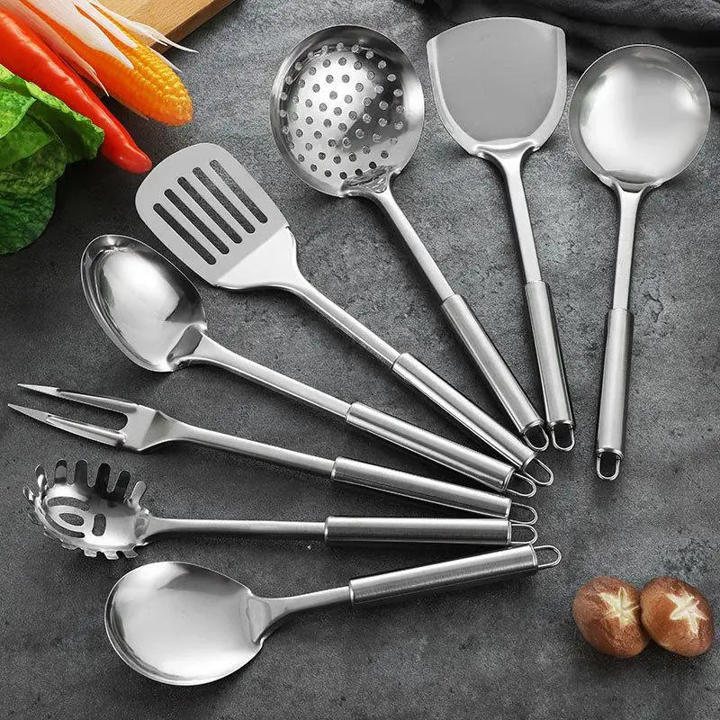 Utensils Dinnerware Cooking Tool Kitchen Gadgets Kitchen Cookware Cooking Utensils Stainless Steel Shovel Soup Spoon Turner