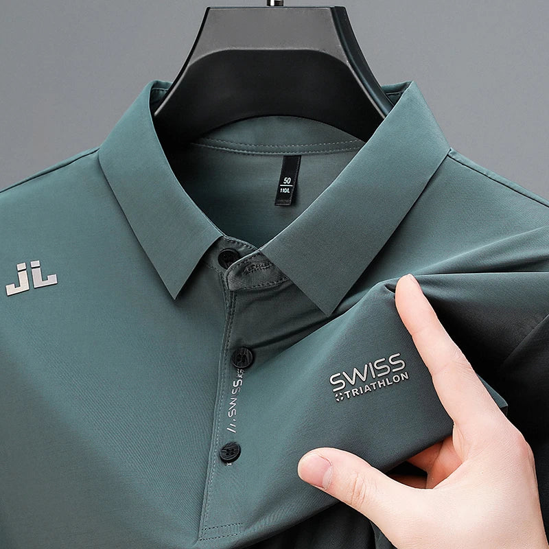 2026 New Men's Regular Fit Short Sleeve Polo Shirt Soft Comfortable Fabric Casual Sport Summer Fashion Top Tee