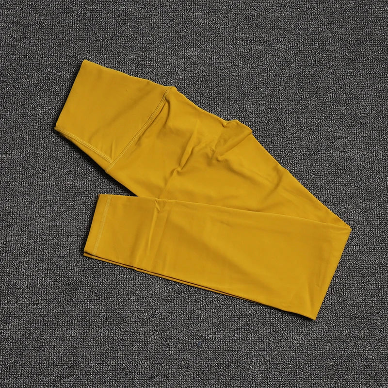 TRY TO BN Buttery Soft Gym Leggings Women High Waist Non See Through Squat Proof Tummy Control Yoga Pants Workout Running Tights