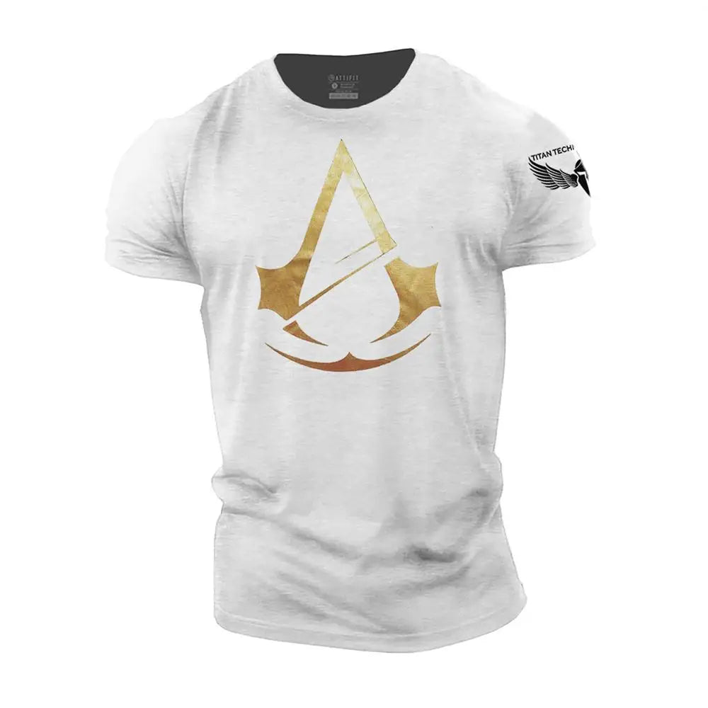 2023 Super New Spartan Warrior Fitness Sports 3D Printed T-shirt Unisex Short Sleeve Breathable Outdoor Casual Street Top 6XL