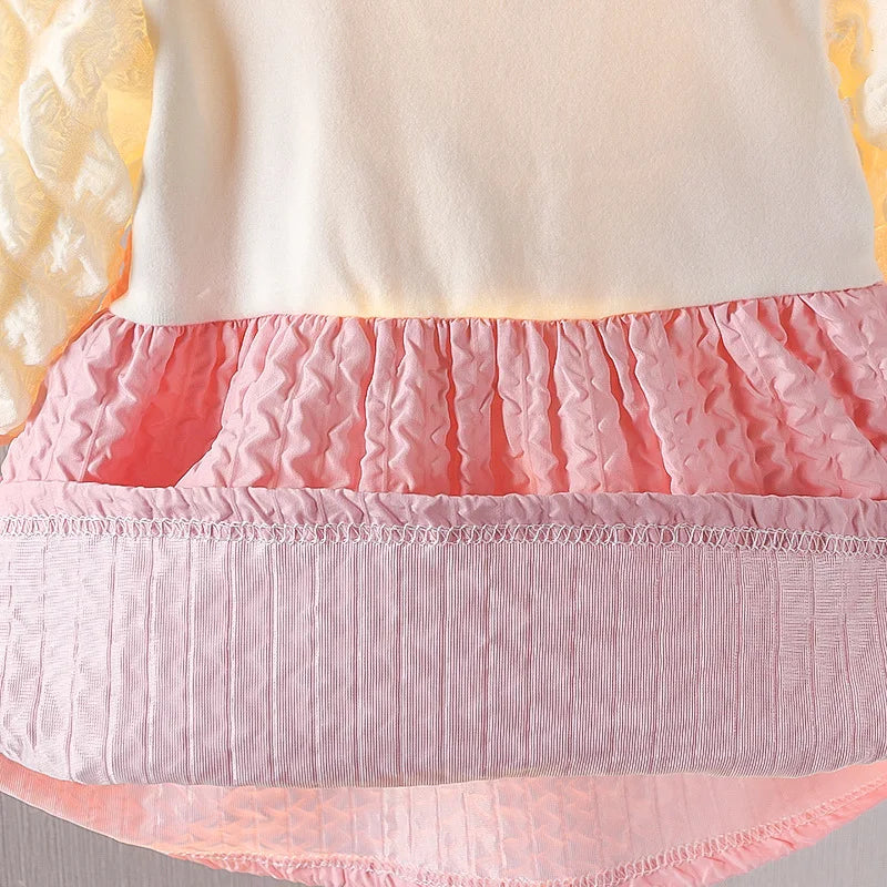 Fashion Baby Girl Dress Sequined Bow Wedding Party Princess Costume Elegant Toddler Birthday Dress Kid Outfit Child Clothes A912