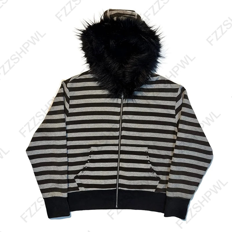 Gothic Y2K Women's Chic Hoodie Sexy Slim Casual Solid Color Female Cropped Sweatshirt Grunge Punk Vintage Aesthetics Streetwear