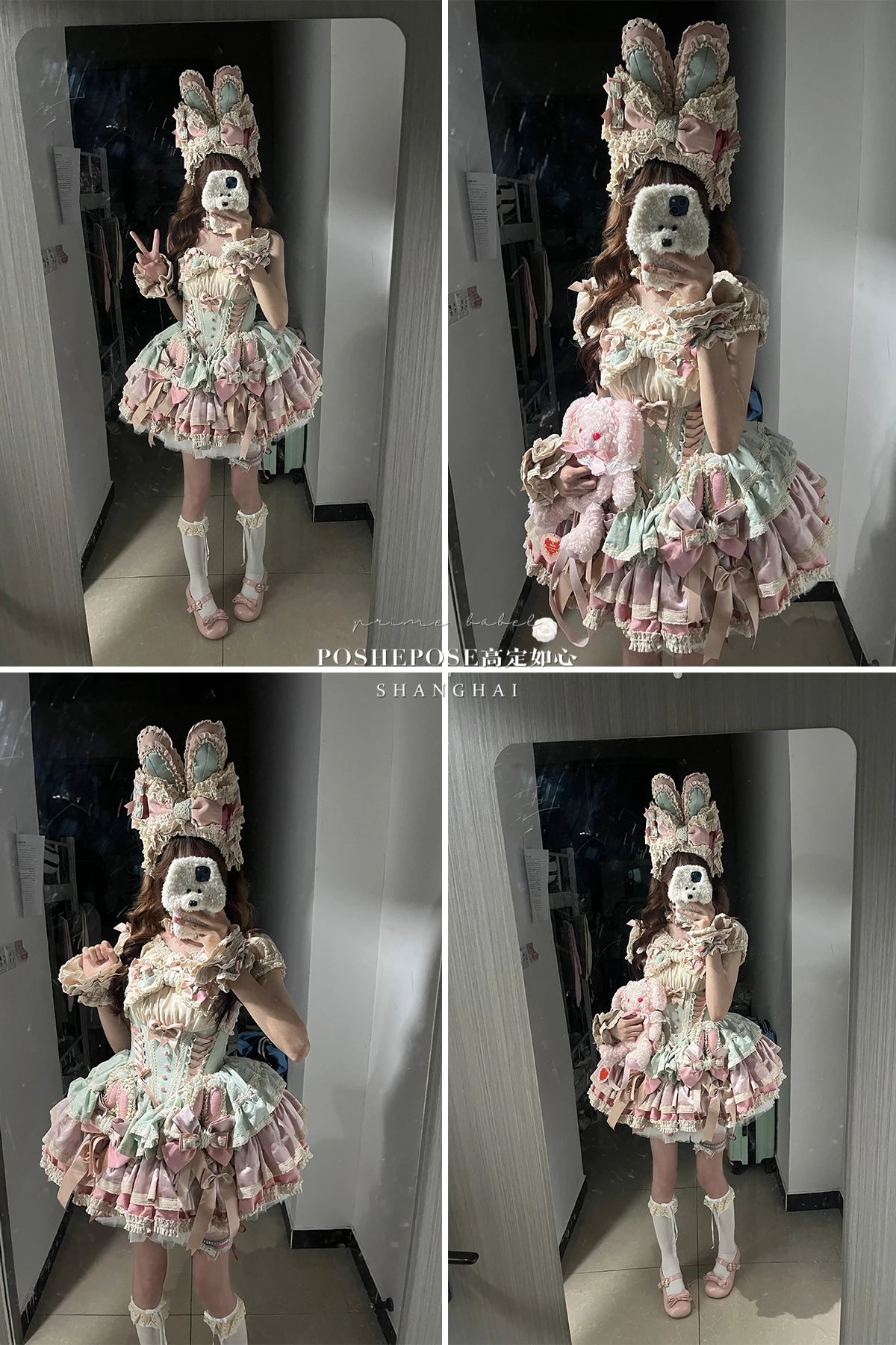 Heavy Industry Elegant Sexy Princess Birthday Dress 3D Big Bow Lace Edge Lace-up Slim Sweet Kawaii Lolita Ball Gown Dress Women