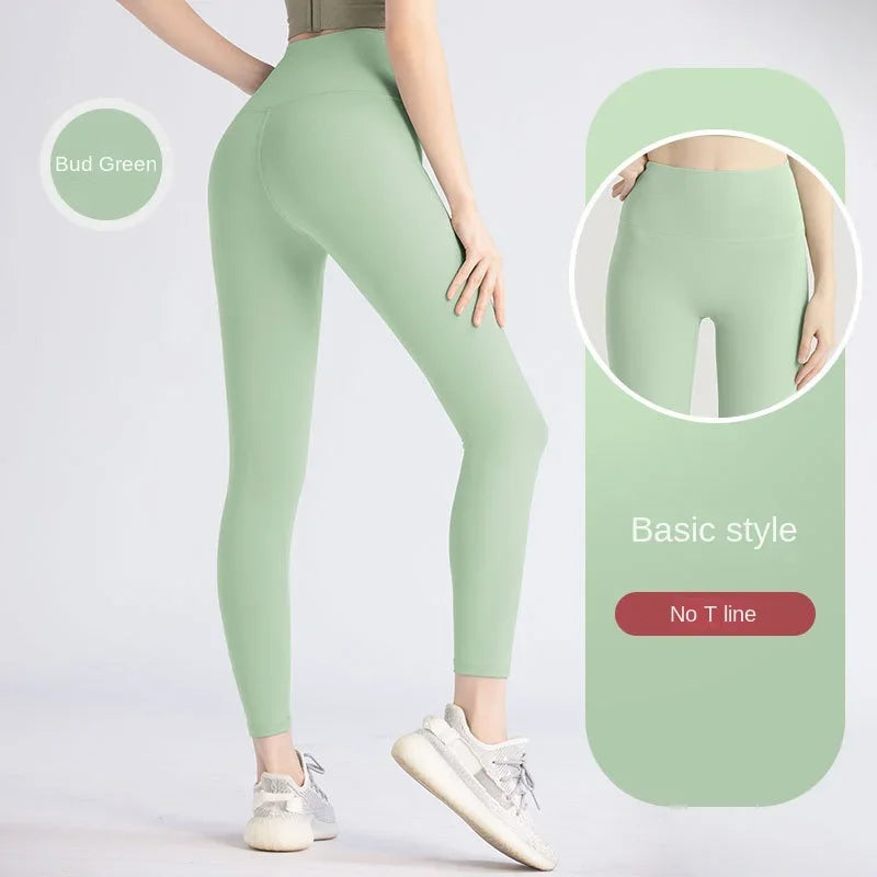 S-3XL Hot Sale Fitness Enggings Female Full Length Leggings Running Pants Comfortable and Formfitting Yoga Pants Look Slimmer