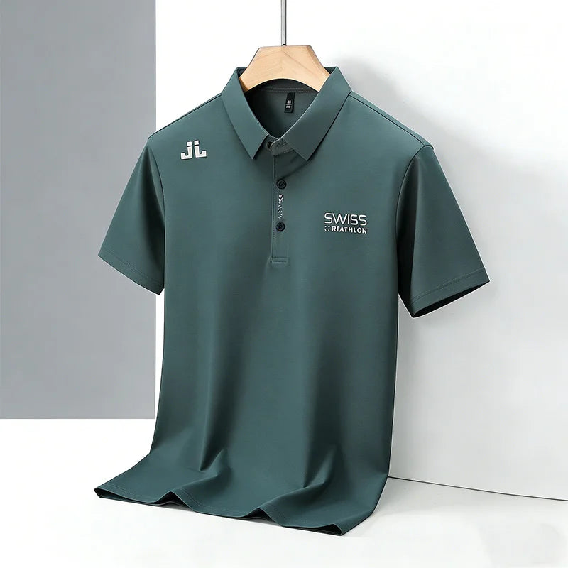 2026 New Men's Regular Fit Short Sleeve Polo Shirt Soft Comfortable Fabric Casual Sport Summer Fashion Top Tee