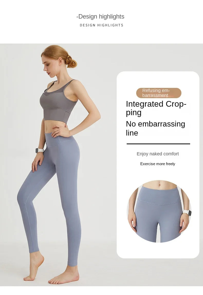 S-3XL Hot Sale Fitness Enggings Female Full Length Leggings Running Pants Comfortable and Formfitting Yoga Pants Look Slimmer
