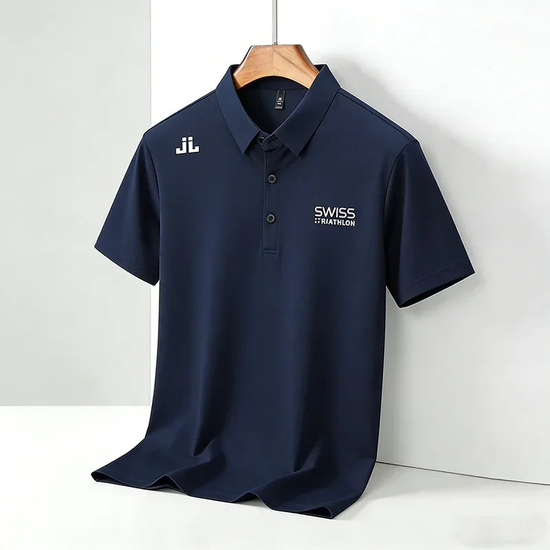 2026 New Men's Regular Fit Short Sleeve Polo Shirt Soft Comfortable Fabric Casual Sport Summer Fashion Top Tee