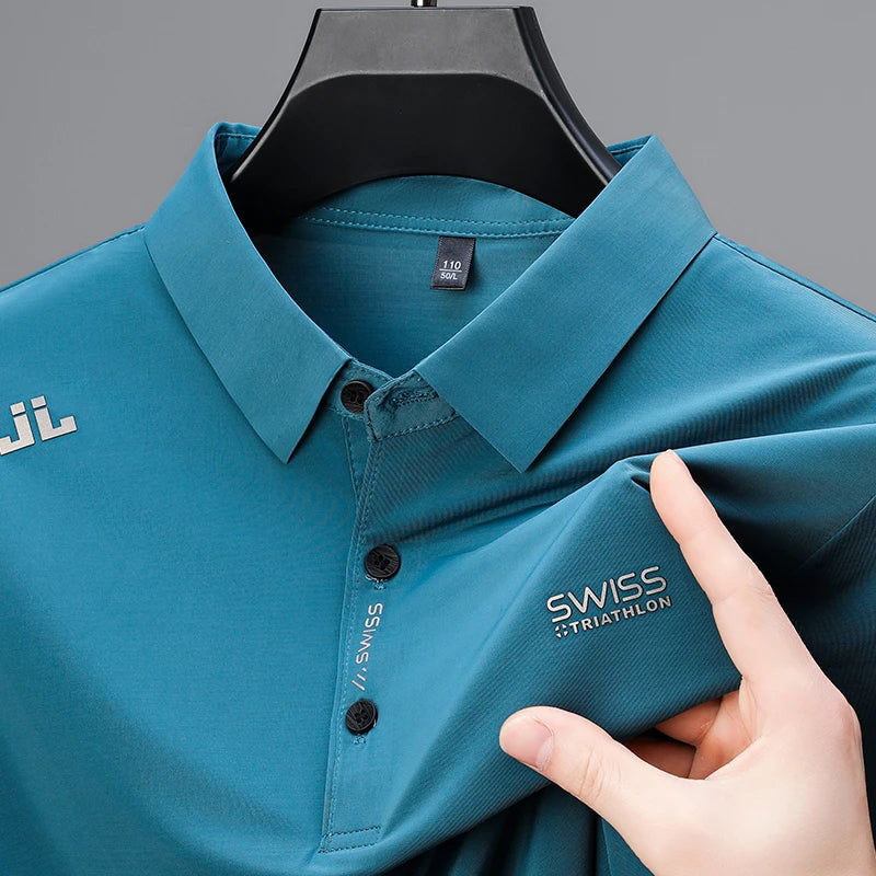 2026 New Men's Regular Fit Short Sleeve Polo Shirt Soft Comfortable Fabric Casual Sport Summer Fashion Top Tee