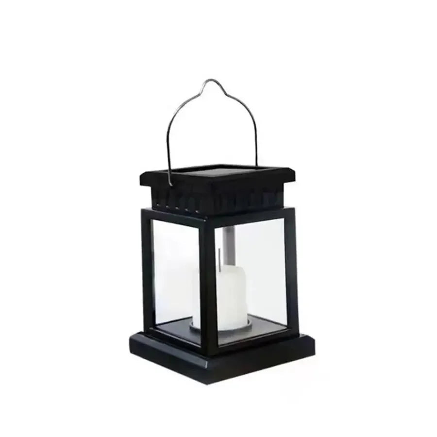 Outdoor Solar Garden Lights Solar Palace Lantern Lawn Landscape Hanging Atmosphere Candle Lamp Floor Yard Garden Decor