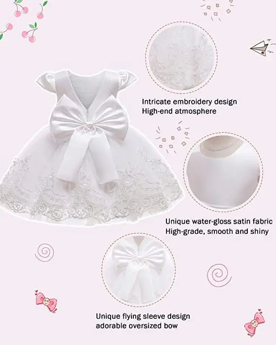 LZH Baby Girls Dress Newborn Clothes Princess Dresses For Baby 1st Year Birthday Dress Halloween Costume Infant Party Dress 0-2T