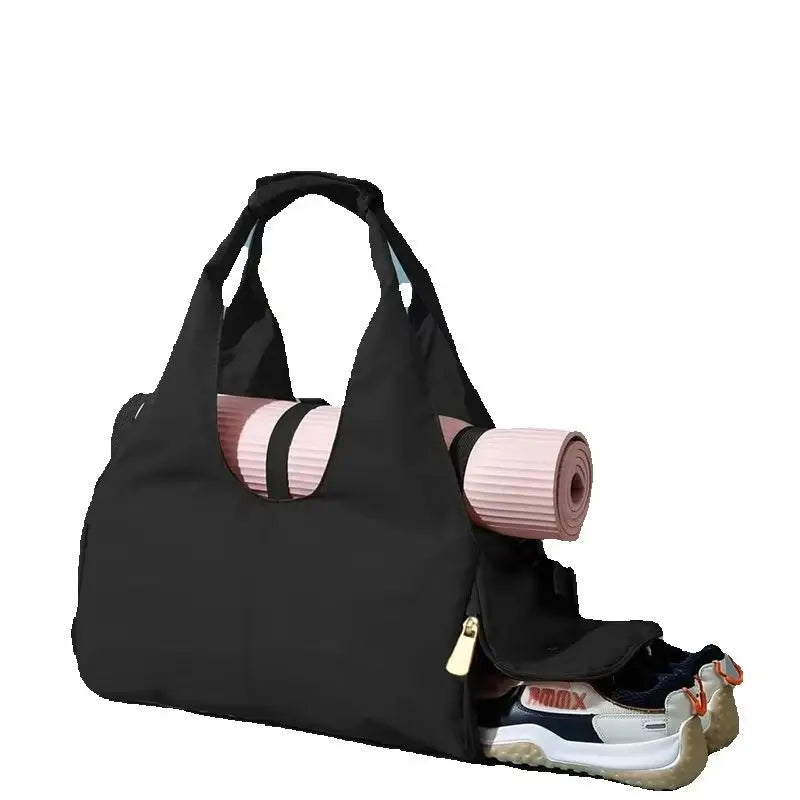 Largecapacity yoga mat bag,waterproof fitness handbagwith shoulder strap,women's and men's travel,sports,swimming, fitnesshandb