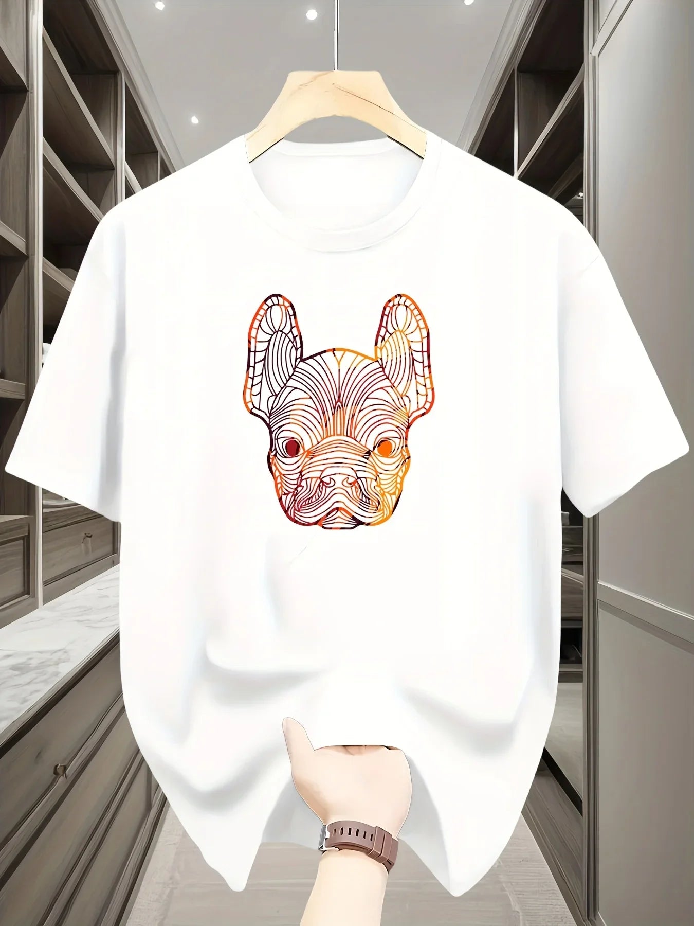 Mens Clothes Tee Shirt Homme Graphic T-Shirts Men Tshirt for Men Ropa Hombre French Matador Print Short Sleeved Round Neck