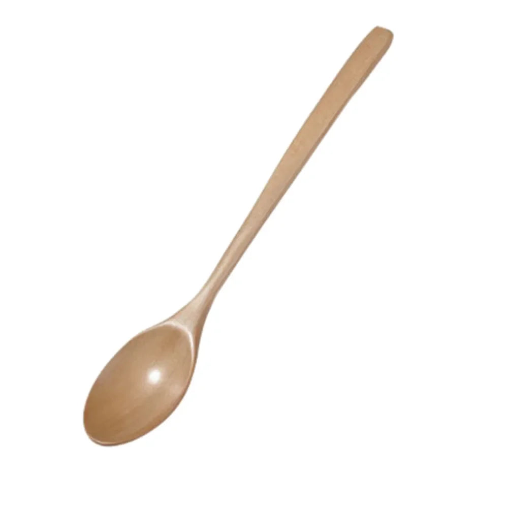 Kitchen Cooking Utensil Tools Wooden Spoon Tableware Soup Tea Spoon Catering Cooking Tool Coffee Soup Teaspoon Honey Spoon