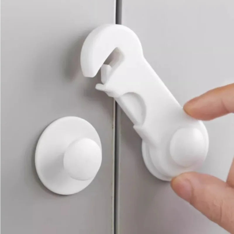 5/10PCS Baby Safety Locks Cabinet Locks Room Locks Drawer Locks Anti-Pinch Folio Locks Safety Protection Products