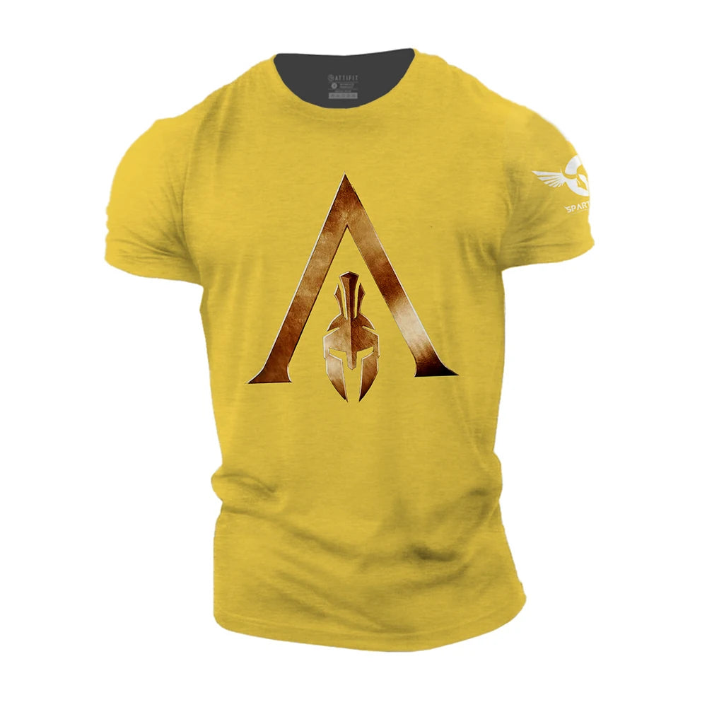 2023 Super New Spartan Warrior Fitness Sports 3D Printed T-shirt Unisex Short Sleeve Breathable Outdoor Casual Street Top 6XL