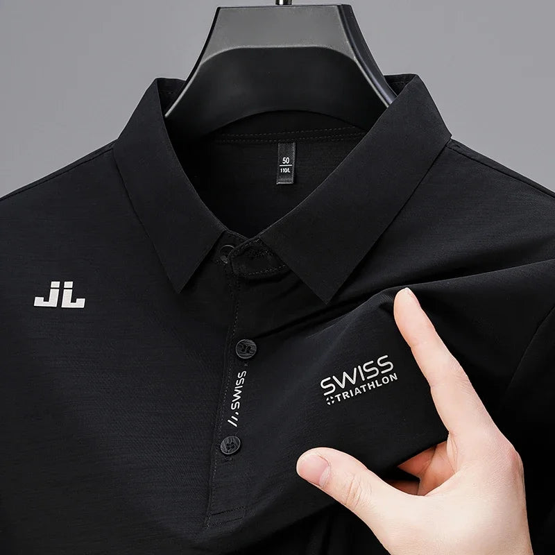 2026 New Men's Regular Fit Short Sleeve Polo Shirt Soft Comfortable Fabric Casual Sport Summer Fashion Top Tee