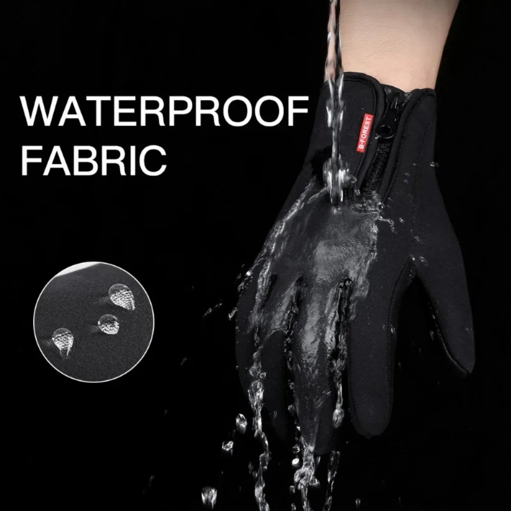 Winter Gloves For Men Women Touchscreen Warm Outdoor Cycling Driving Motorcycle Cold Gloves Windproof Non Slip Gloves