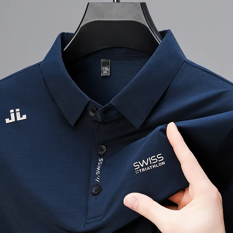 2026 New Men's Regular Fit Short Sleeve Polo Shirt Soft Comfortable Fabric Casual Sport Summer Fashion Top Tee