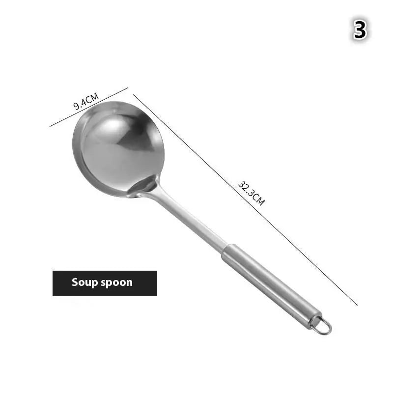 Utensils Dinnerware Cooking Tool Kitchen Gadgets Kitchen Cookware Cooking Utensils Stainless Steel Shovel Soup Spoon Turner