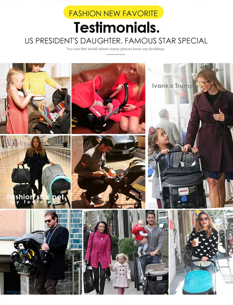 Stroller for baby stroller 3 in 1 stroller with storage basket Light stroller baby cars baby accessories,pram for child car seat
