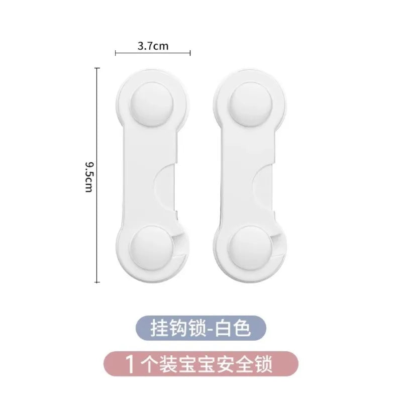 5/10PCS Baby Safety Locks Cabinet Locks Room Locks Drawer Locks Anti-Pinch Folio Locks Safety Protection Products