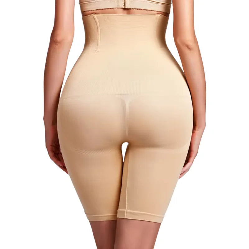Women's Underwear High Waist Shaping Boyshort Panties Body Shaper Tummy Control Butt Lifting Slimming Shorts Workout Shapewear