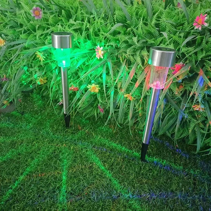 Solar Outdoor Lights Garden Lamp Solar Powered Waterproof Landscape Path Outdoor For Yard Lawn Patio Decorative