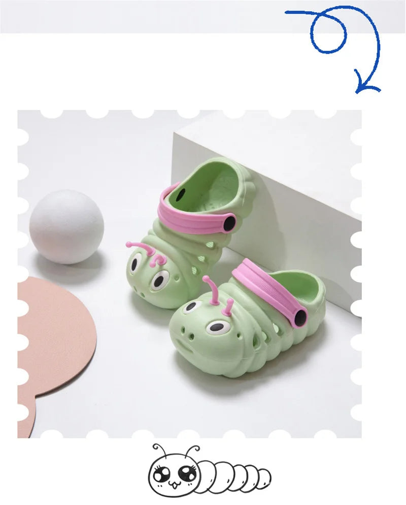 Toddler Kids Slippers Baby Floor Shoes Lightweight Flat Heels Outdoor Summer Infant Boys Girls Beach Pool Wrap Sandals
