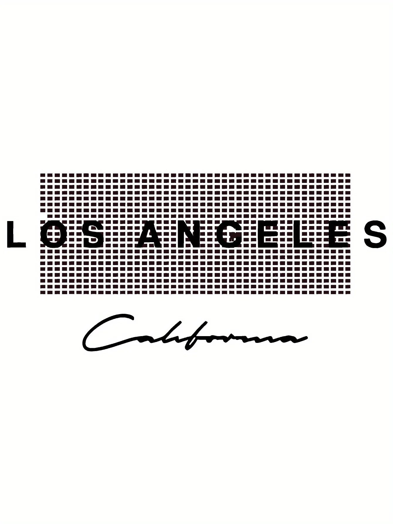 Men's 100% cotton summer loose fit large Los Angeles Graphic printed slim fit casual sports round neck short sleeved T-shirt top