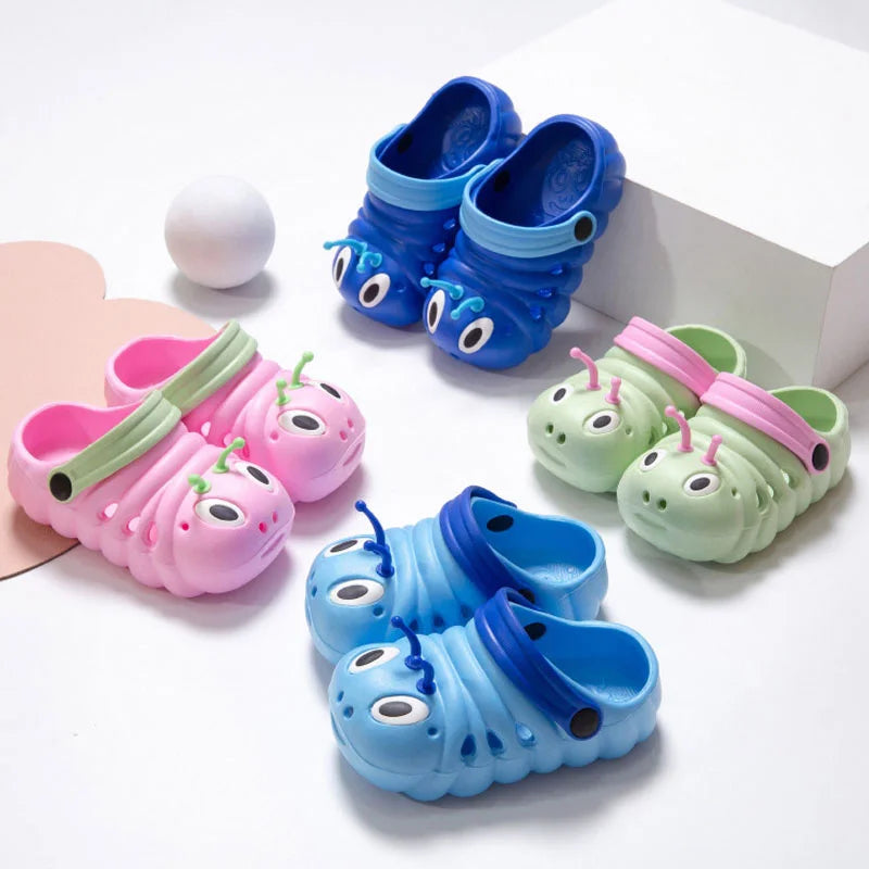 Toddler Kids Slippers Baby Floor Shoes Lightweight Flat Heels Outdoor Summer Infant Boys Girls Beach Pool Wrap Sandals