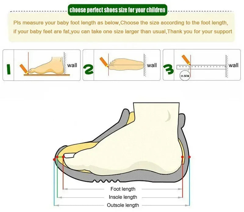 Baby Shoes Anti-slip Breathable Infant Crib Floor Socks with Rubber Sole for Children Girls Boys Mesh Shoes Soft Bottom Slippers