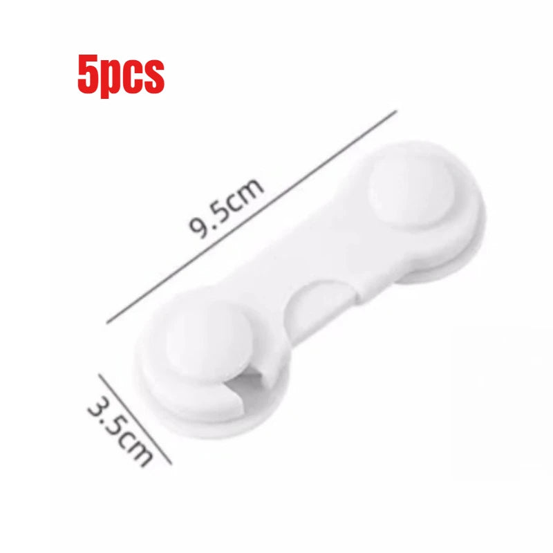 5/10PCS Baby Safety Locks Cabinet Locks Room Locks Drawer Locks Anti-Pinch Folio Locks Safety Protection Products