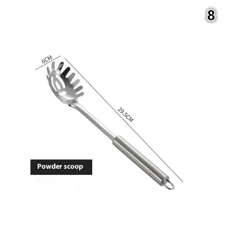 Utensils Dinnerware Cooking Tool Kitchen Gadgets Kitchen Cookware Cooking Utensils Stainless Steel Shovel Soup Spoon Turner