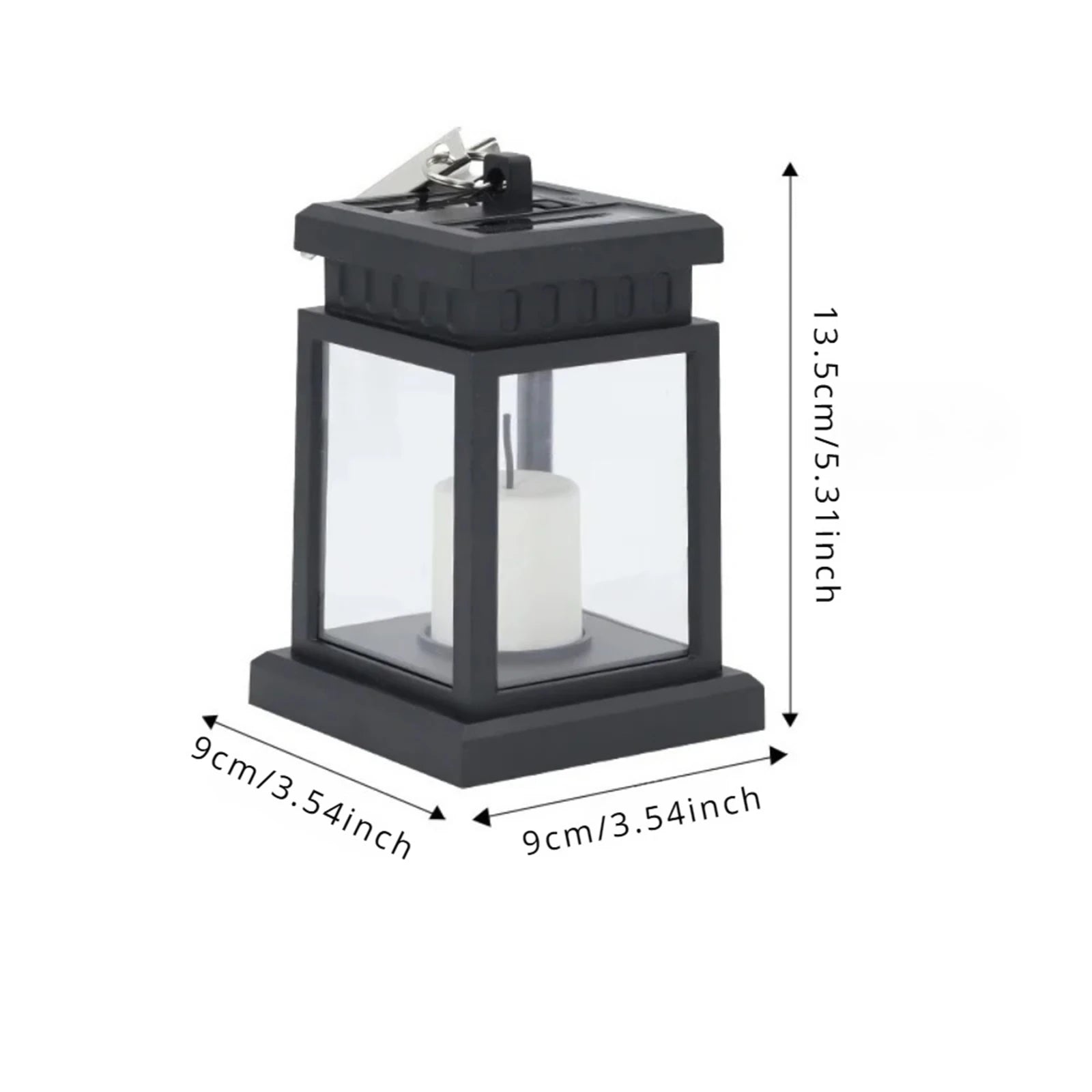 Outdoor Solar Garden Lights Solar Palace Lantern Lawn Landscape Hanging Atmosphere Candle Lamp Floor Yard Garden Decor