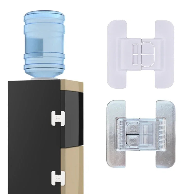 Window Lock, Punching-free, Self-adhesive and Child-proof Fastening, Refrigerator Door Closer, Drawer and Cabinet Safety Lock