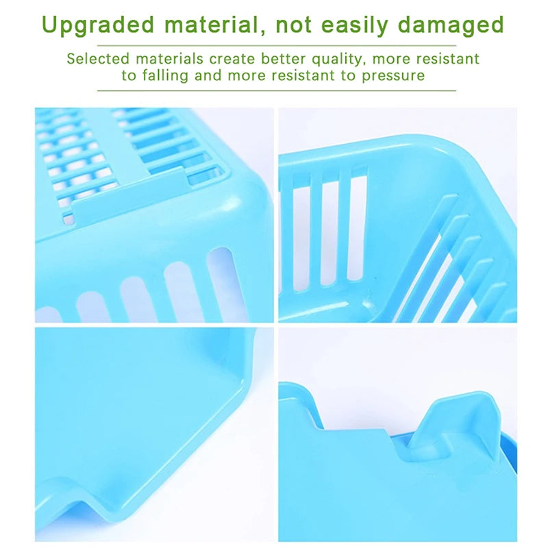 Kitchen Drainage Rack With Drainer Board Countertop Utensils Plates Chopsticks Bowls Spoons Storage Dish Drying Rack
