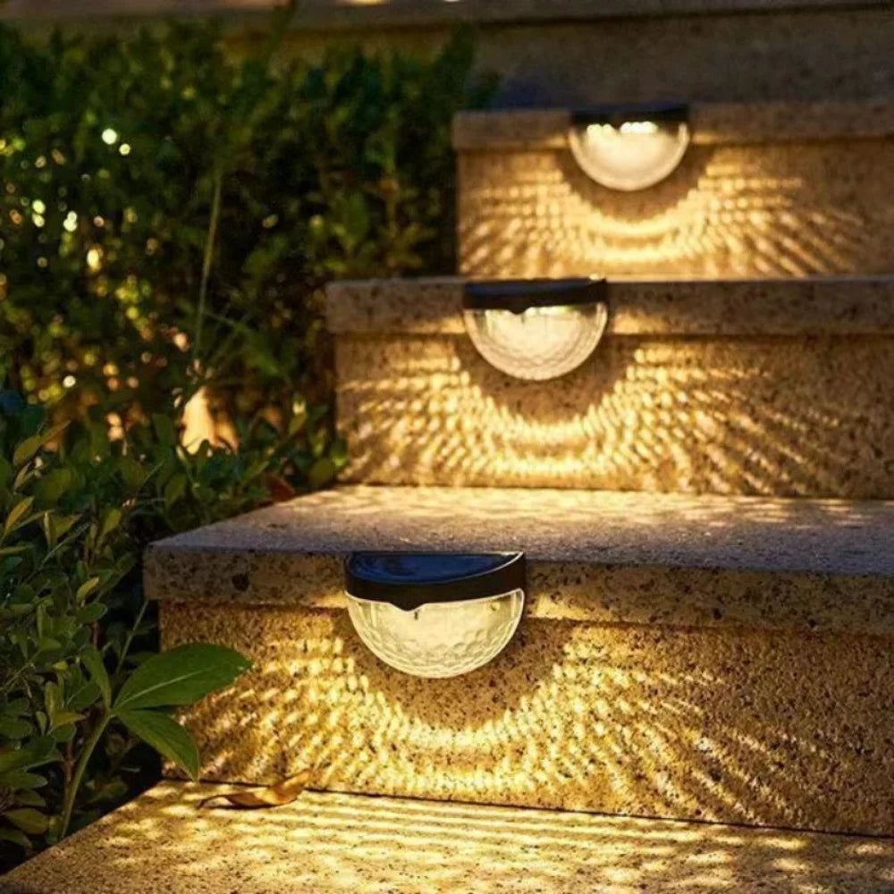 Outdoor Solar Garden Light Control Induction Energy Saving Waterproof Garden Wall Light For Courtyard Fence Decoration Lighting