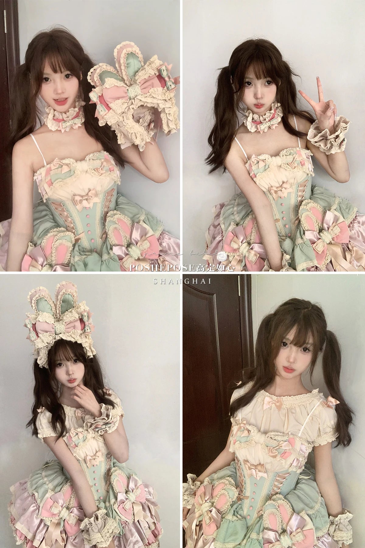 Heavy Industry Elegant Sexy Princess Birthday Dress 3D Big Bow Lace Edge Lace-up Slim Sweet Kawaii Lolita Ball Gown Dress Women