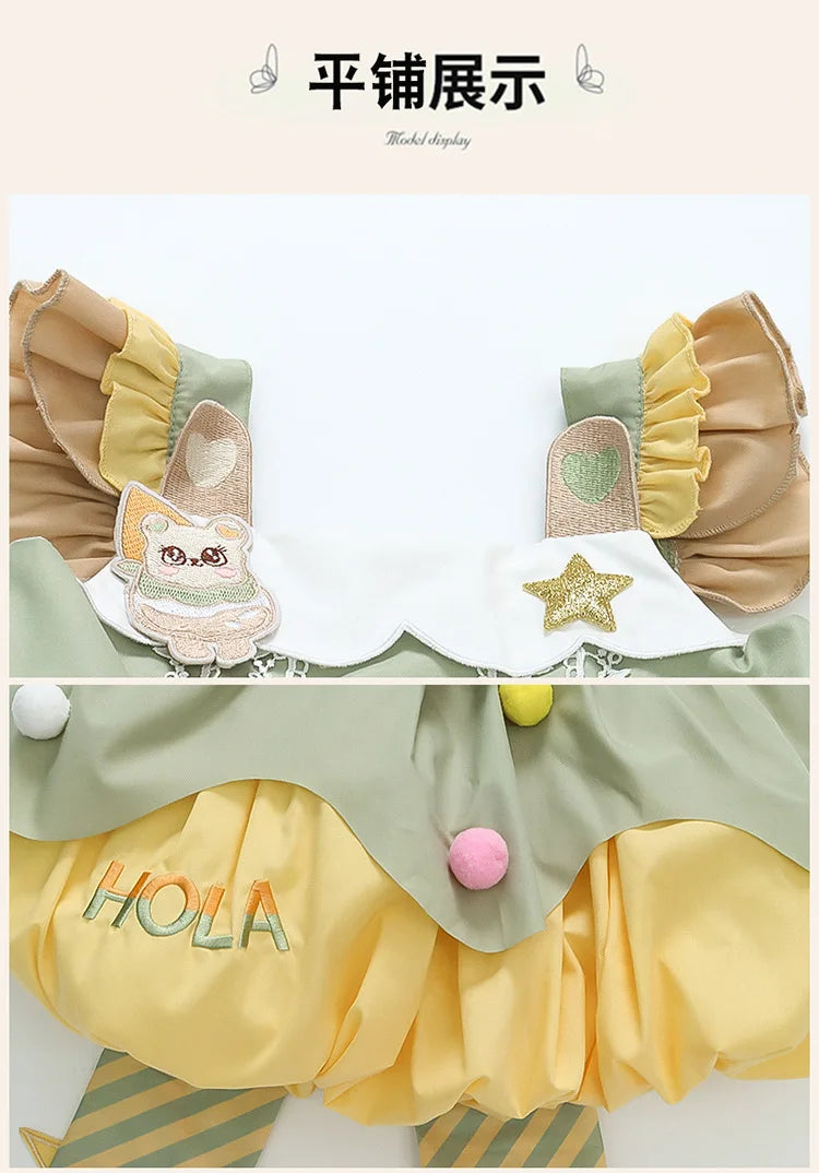 Girls Lolita Dress Summer New Baby Girl Bud Dress Princess Dress Latest Trend Party Wedding Dress Toddler Girl Clothes