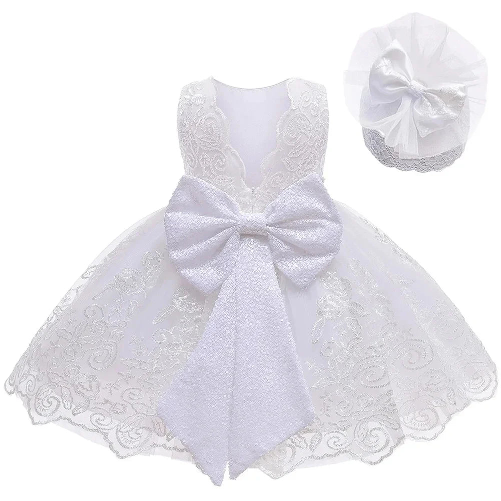 LZH Baby Girls Dress Newborn Clothes Princess Dresses For Baby 1st Year Birthday Dress Halloween Costume Infant Party Dress 0-2T