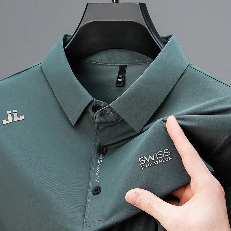 2026 New Men's Regular Fit Short Sleeve Polo Shirt Soft Comfortable Fabric Casual Sport Summer Fashion Top Tee