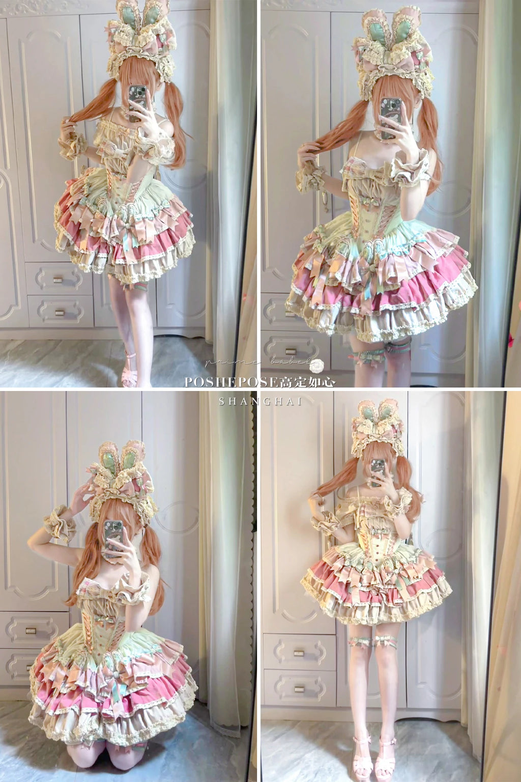Heavy Industry Elegant Sexy Princess Birthday Dress 3D Big Bow Lace Edge Lace-up Slim Sweet Kawaii Lolita Ball Gown Dress Women