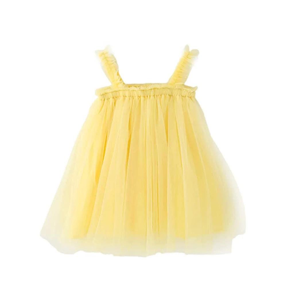LZH 2022 Summer Baby Girls Dresses For Baby Casual Floral Tutu Princess Dress Infant 1st Birthday Party Dress Newborn Clothes
